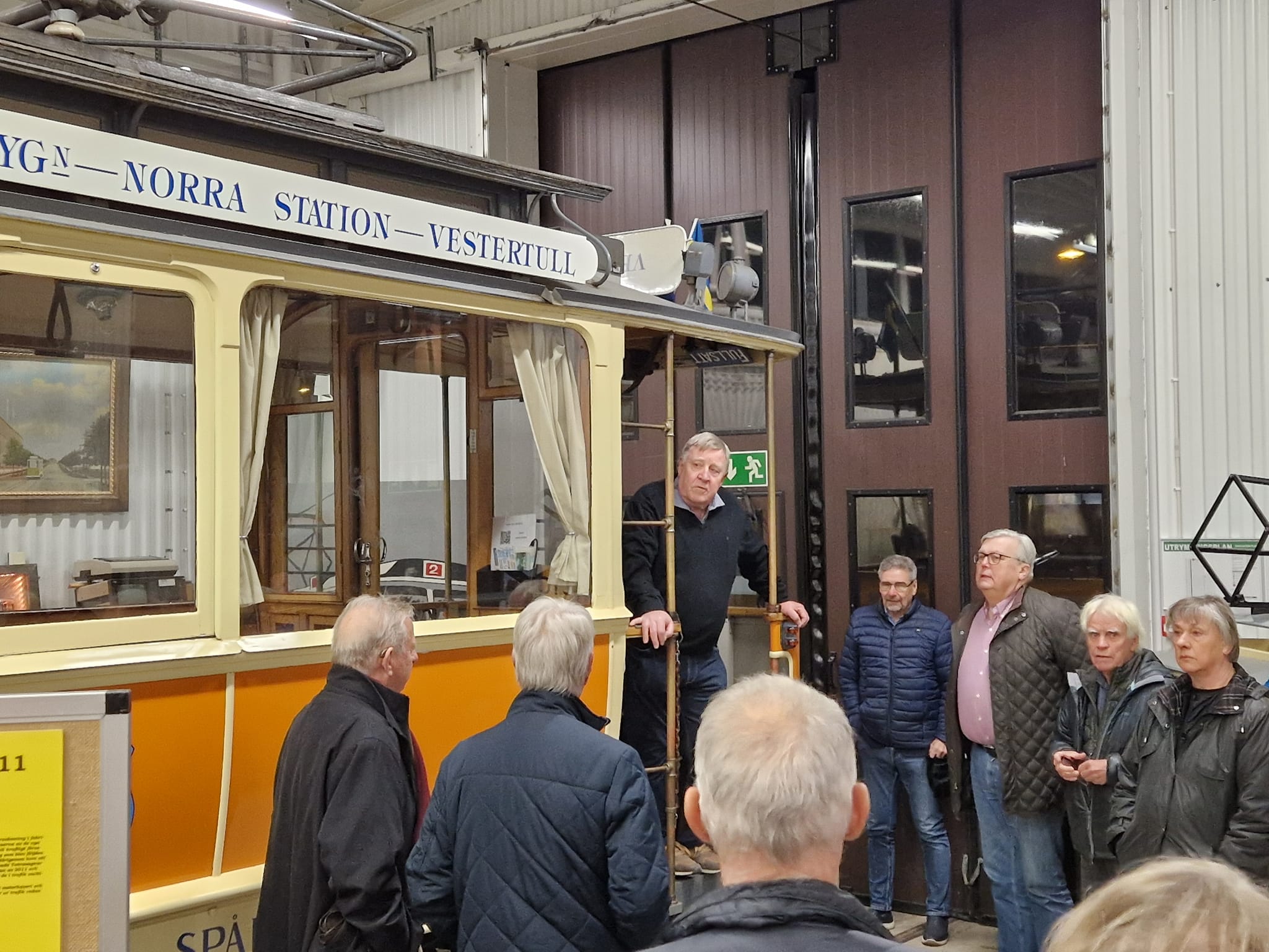 image: Spårvagnsmuseum och julbord avslutade 2024